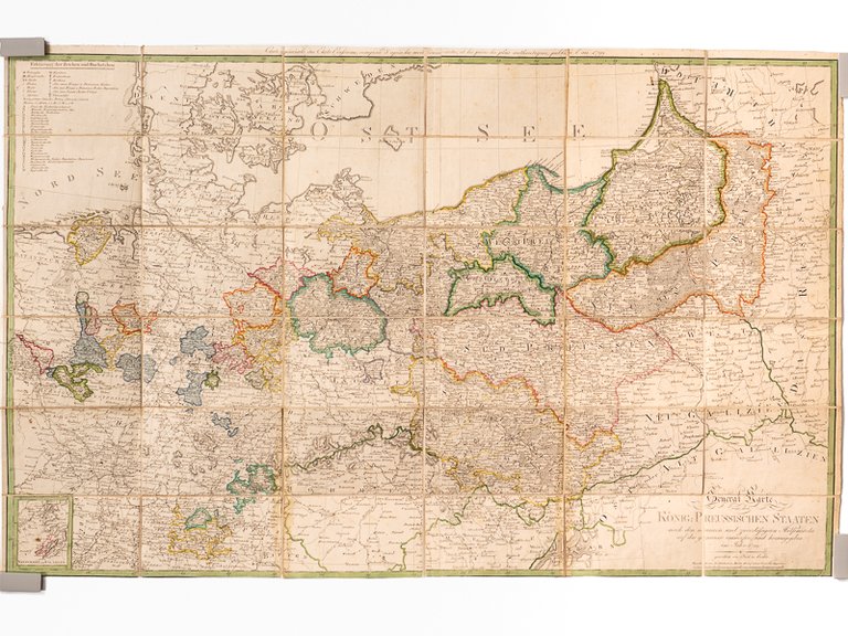General Karte von den Konig: Preussischen Staaten, nach den neuestenund …