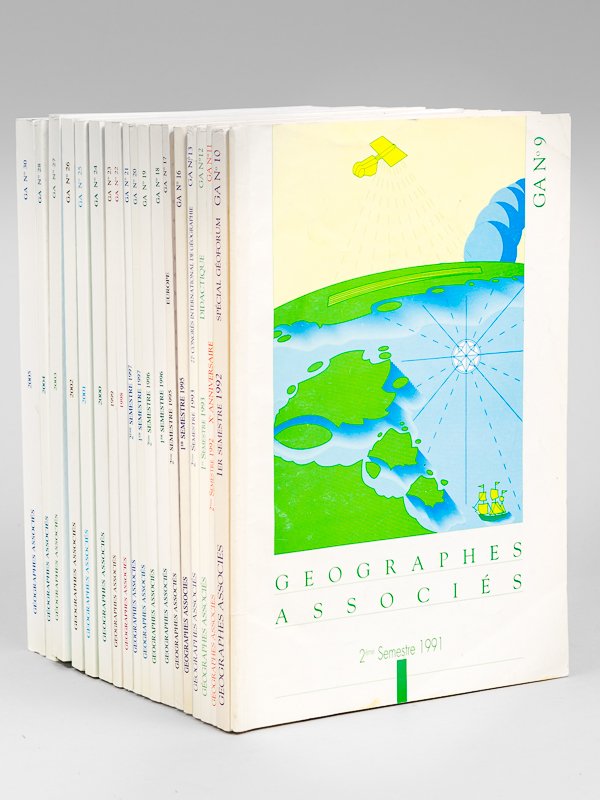 Géographes Associés (Revue - Lot de 19 numéros) [ Contient …