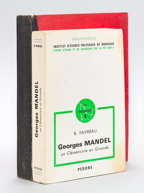 Georges Mandel. Un clémenciste d'une guerre à l'autre. Mémoire soutenu …