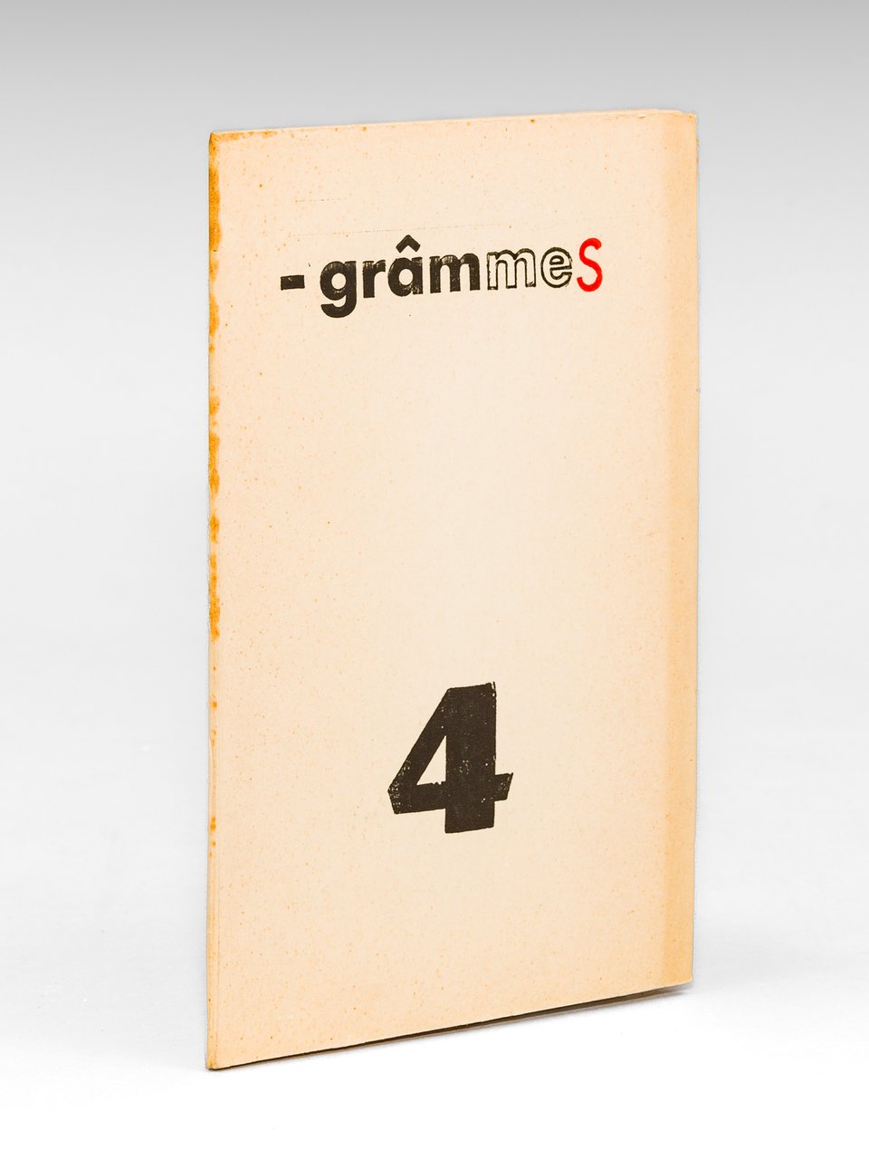 -grâmmes. N° 4, 3e trimestre 1959 | Immagine principale