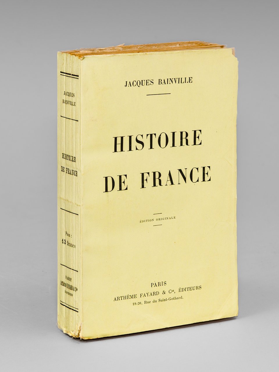 Histoire de France [ édition originale ]