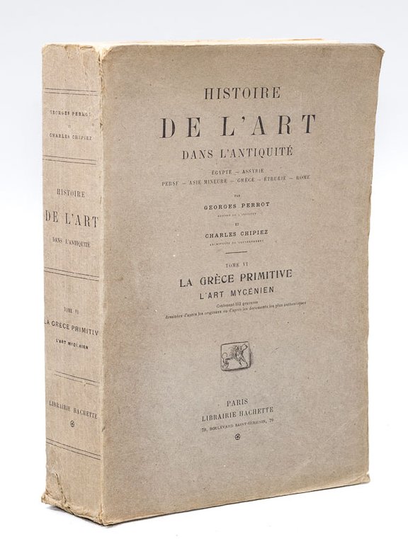 Histoire de l'Art dans l'Antiquité. Tome VI : La Grèce …