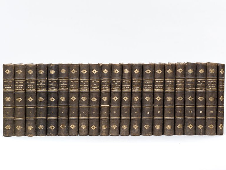 Histoire de l'Eglise catholique en France (20 Tomes et Tables …