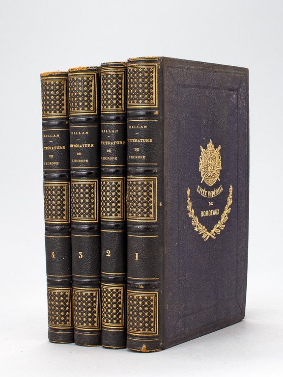 Histoire de la Littérature de l'Europe, pendant les quinzième, seizième …