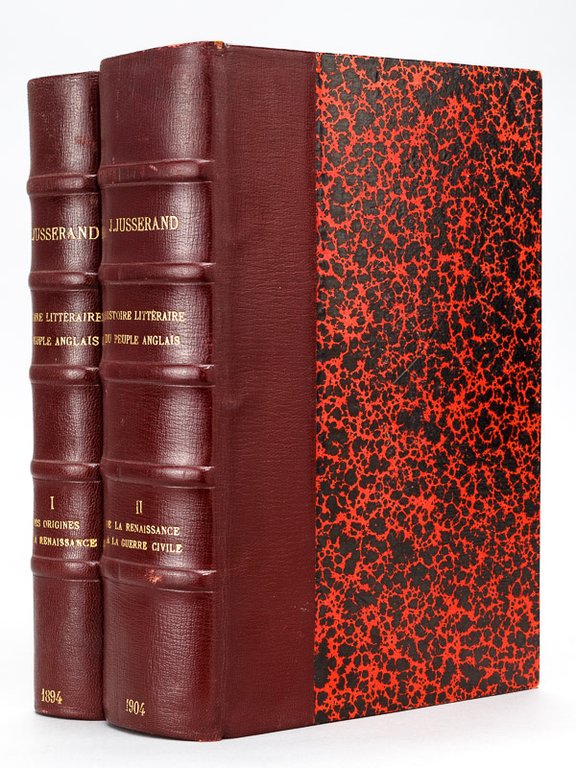 Histoire littéraire du Peuple Anglais (2 Tomes - Complet ) …