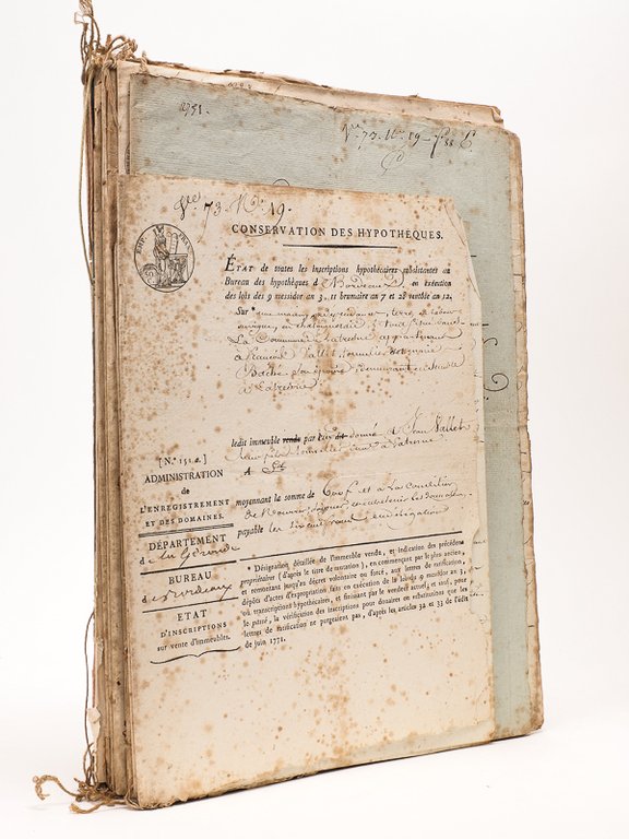 Important lot de documents notariés ( de 1809 à 1854 … | Immagine Gallery 2