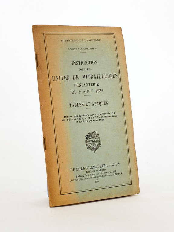 Instruction provisoire pour les unités de mitrailleuses d'infanterie du 2 … | Immagine Gallery 2
