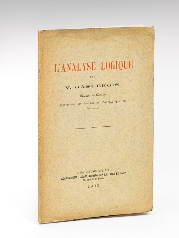 L'Analyse Logique