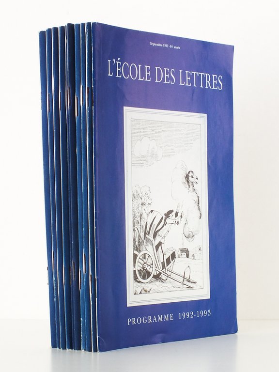 L'école des lettres , Revue bimensuelle éditée par l'Ecole des …