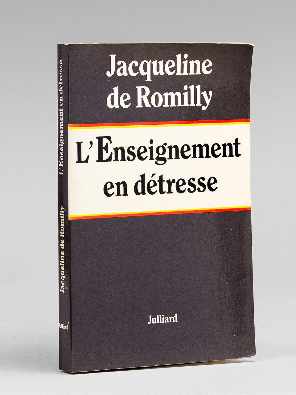 L'Enseignement en détresse [ Livre signé par l'auteur ]