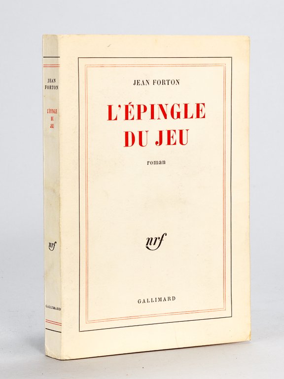 L'Epingle du Jeu [ Livre dédicacé par l'auteur ]
