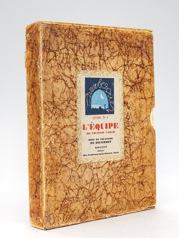 L'Equipe. Roman de Francis Carco [ Exemplaire sur Hollande ] | Immagine Gallery 2