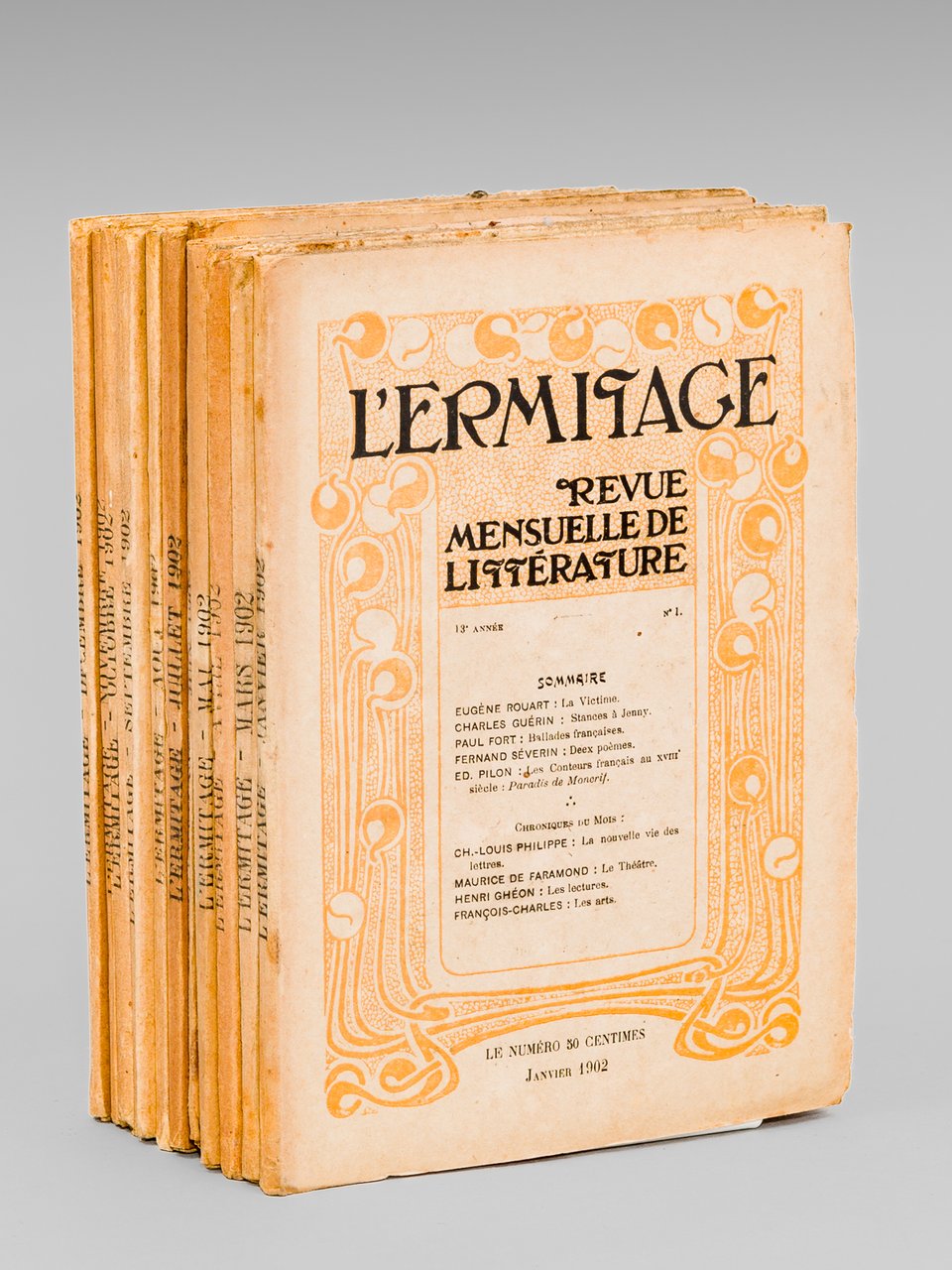 L'Ermitage. Revue Mensuelle de Littérature. 13e Année - 1902 (11 …