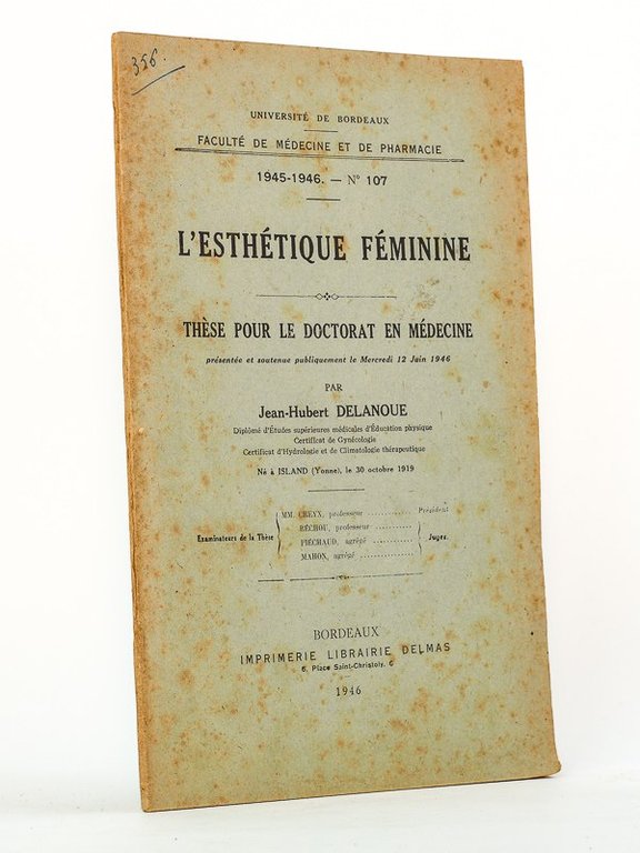 L'Esthétique Féminine.