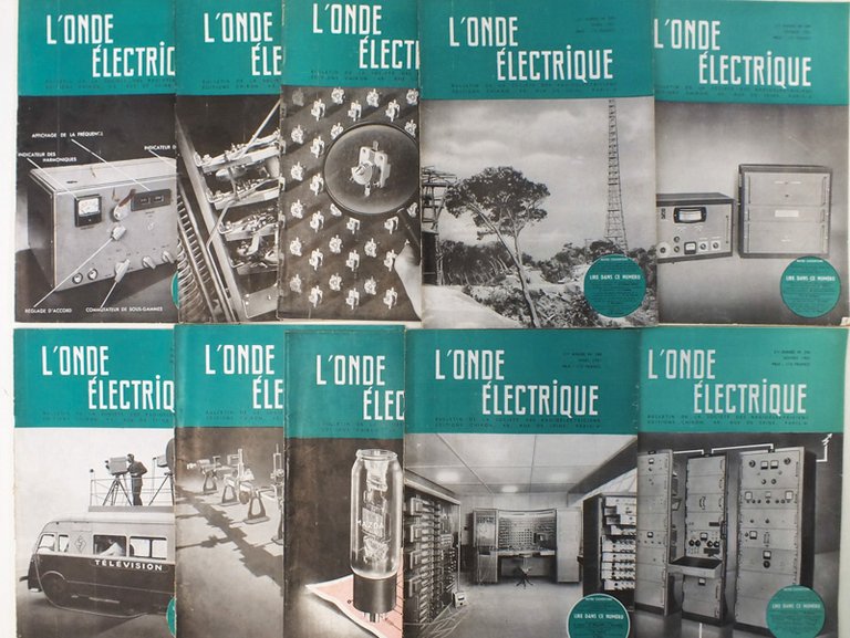 L'Onde électrique - Bulletin de la Société des Radioélectriciens [ …