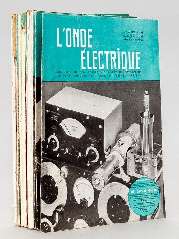 L'Onde électrique - Bulletin de la Société des Radioélectriciens [ …