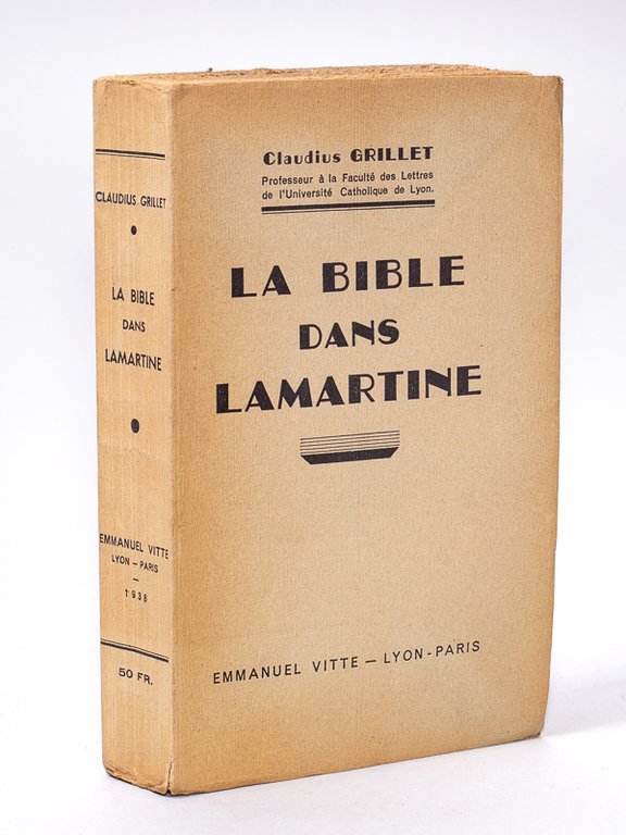 La Bible dans Lamartine.