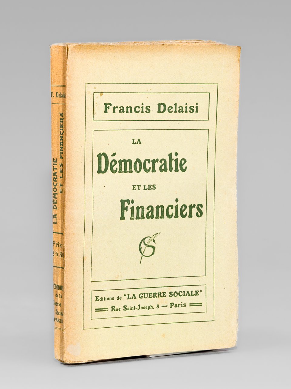 La Démocratie et les Financiers. Durand Ier, Roi de France …