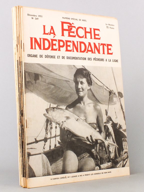 La pêche indépendante - Année 1952 complète (lot de 12 …