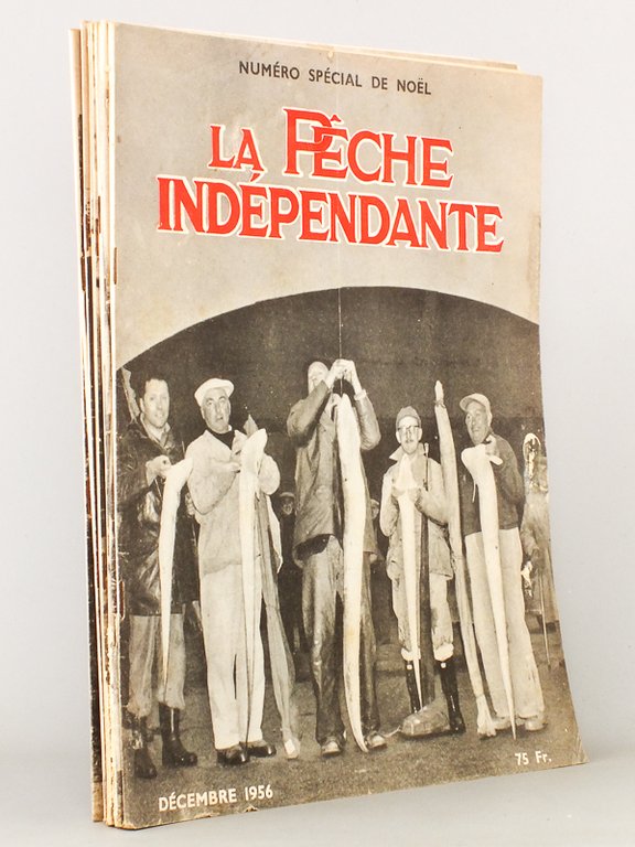 La pêche indépendante - Année 1956 (lot de 11 numéros, …