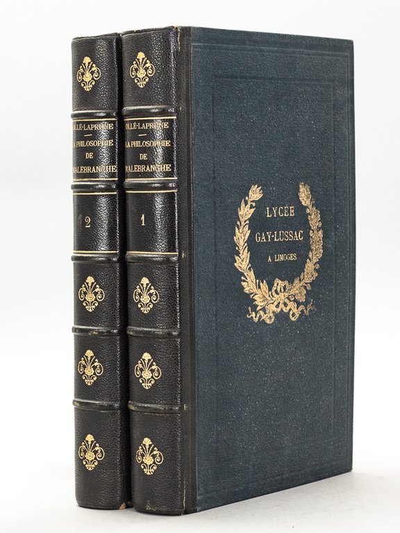 La Philosophie de Malebranche [ 2 Tomes - Complet - …