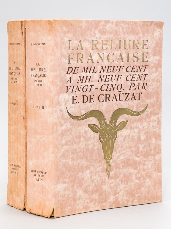 La Reliure Française de 1900 à 1925 (2 Tomes - …