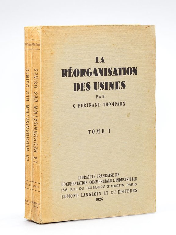 La Réorganisation des Usines suivant les méthodes Taylor-Thompson ( 2 … | Immagine Gallery 2