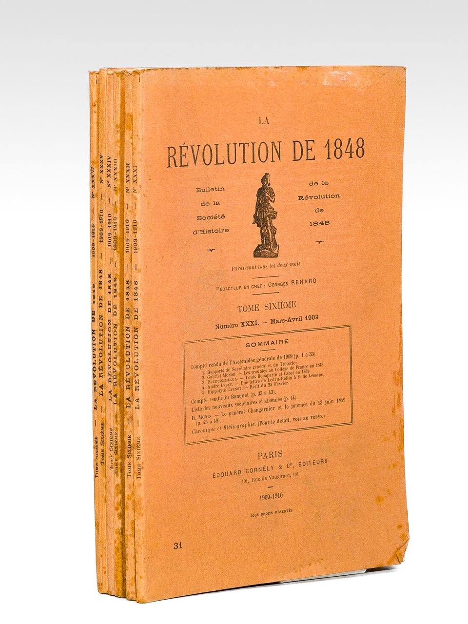 La Révolution de 1848 , Bulletin de la Société d'Histoire … | Immagine principale
