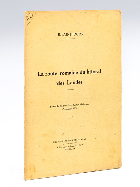 La route romaine du littoral des Landes.