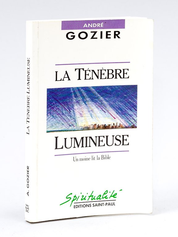 La Ténèbre Lumineuse. Un moine lit la Bible.