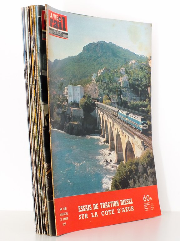 La Vie du Rail [ lot de 12 numéros avec …
