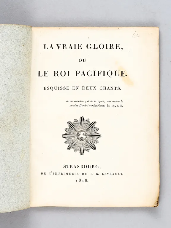 La vraie gloire ou le Roi pacifique. Esquisse en deux … | Immagine Gallery 2