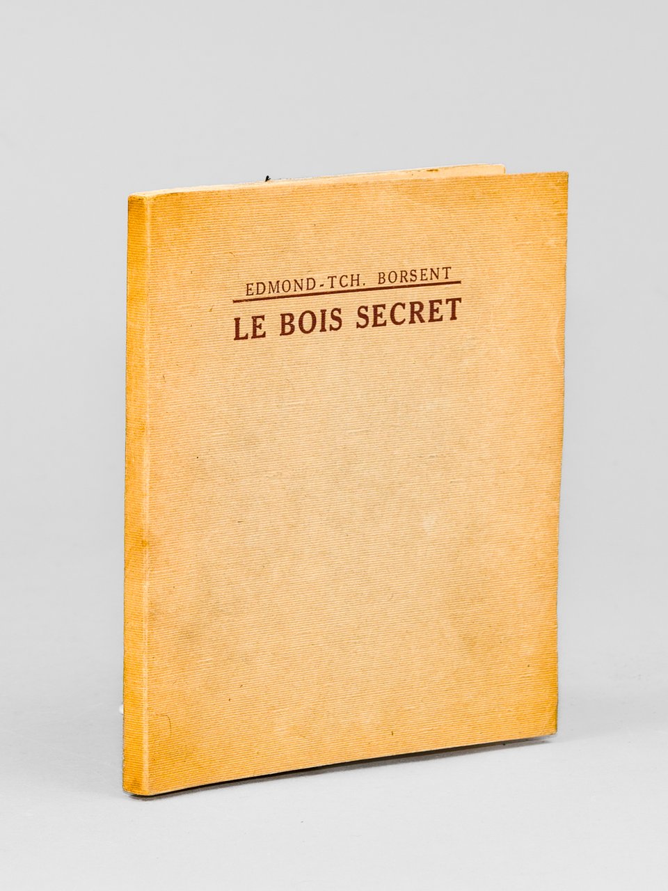 Le Bois Secret [ Edition originale - Livre dédicacé par … | Immagine principale