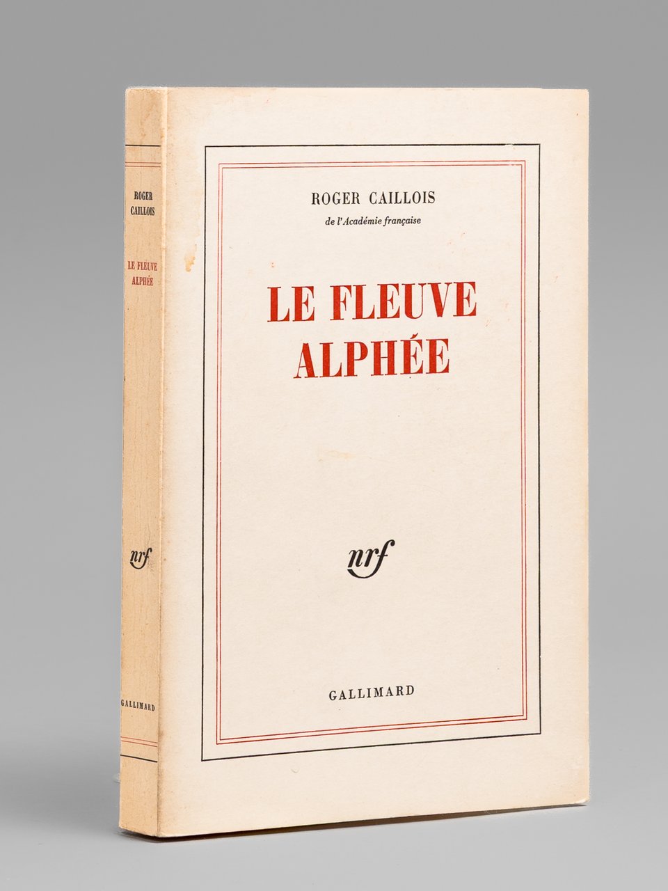 Le Fleuve Alphée [ Livre dédicacé par l'auteur à Maurice …