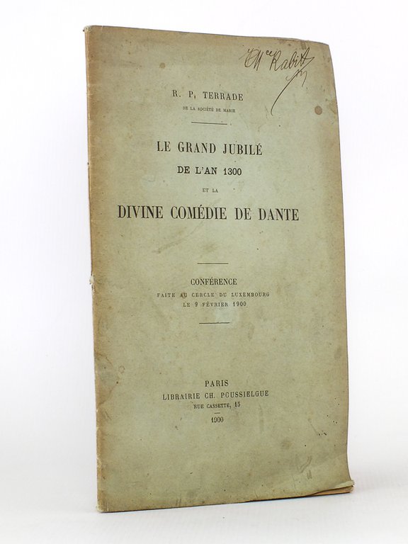 Le Grand Jubilé de l'an 1300 et la Divine Comédie …