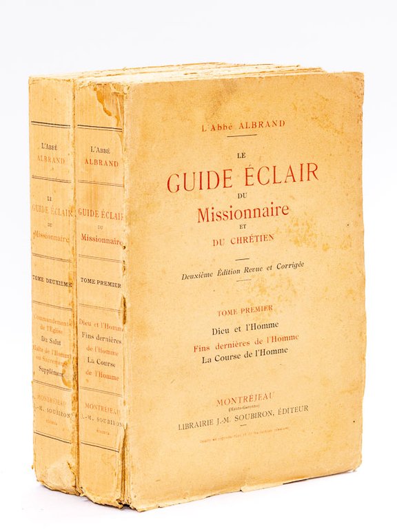 Le Guide Eclair du Missionnaire et du Chrétien. (2 Tomes …