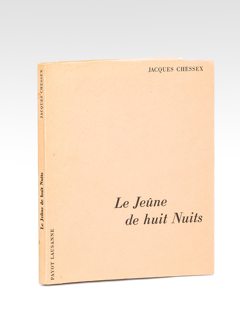 Le jeûne de huit Nuits [ exemplaire signé par l'auteur … | Immagine principale