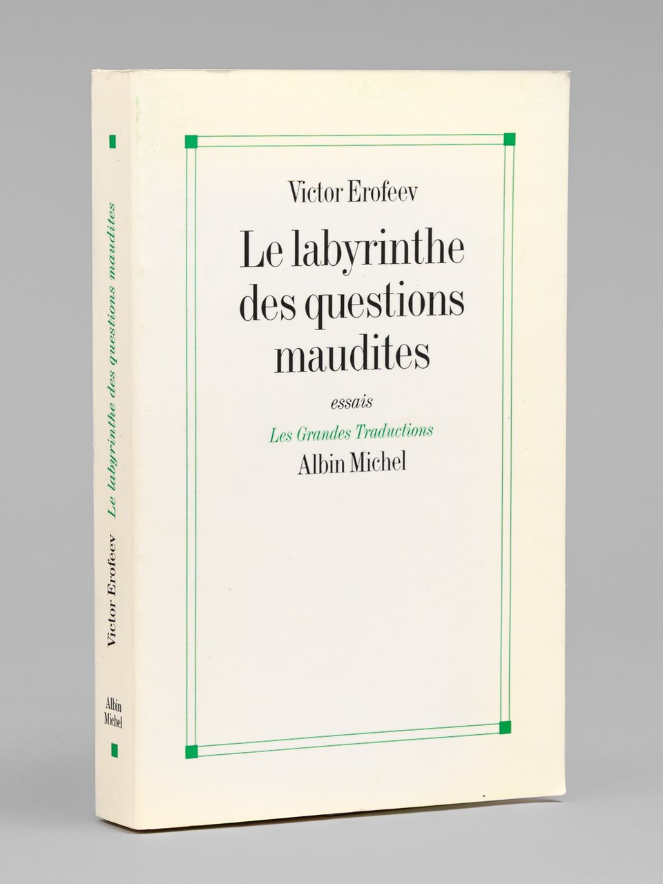 Le labyrinthe des questions maudites. Essais [ Livre dédicacé par … | Immagine principale