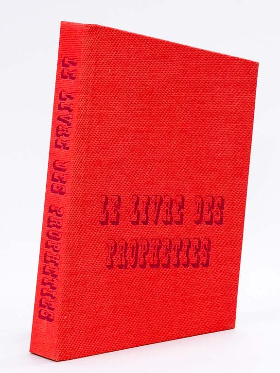Le Livre des Prophéties. [ Livre dédicacé par l'auteur ] | Immagine Gallery 2
