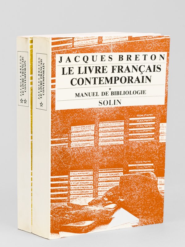 Le Livre français contemporain. Manuel de bibliologie (2 Tomes - …