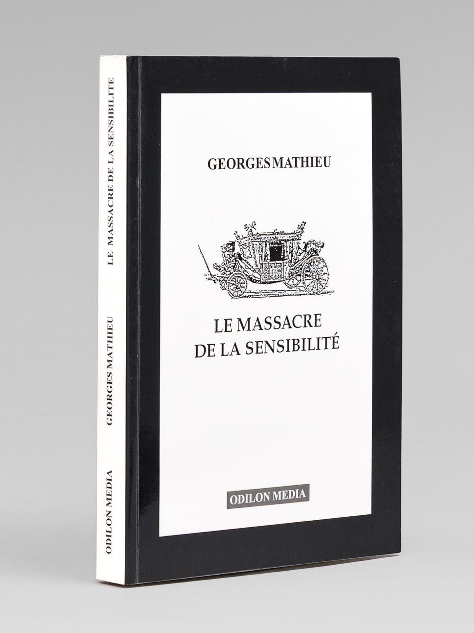 Le massacre de la sensibilité. [ Livre dédicacé par l'auteur …