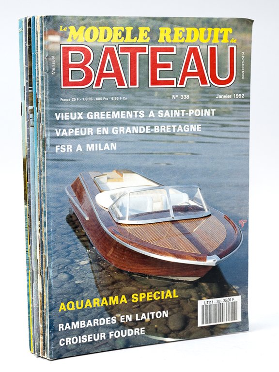 Le Modèle réduit de bateau (année 1992 complète : 12 …