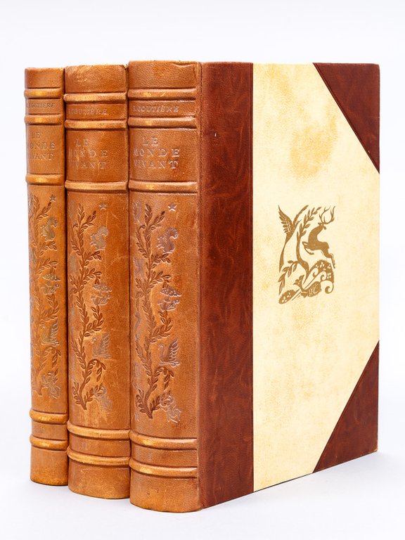 Le Monde Vivant , histoire naturelle illustrée ( 3 tomes …