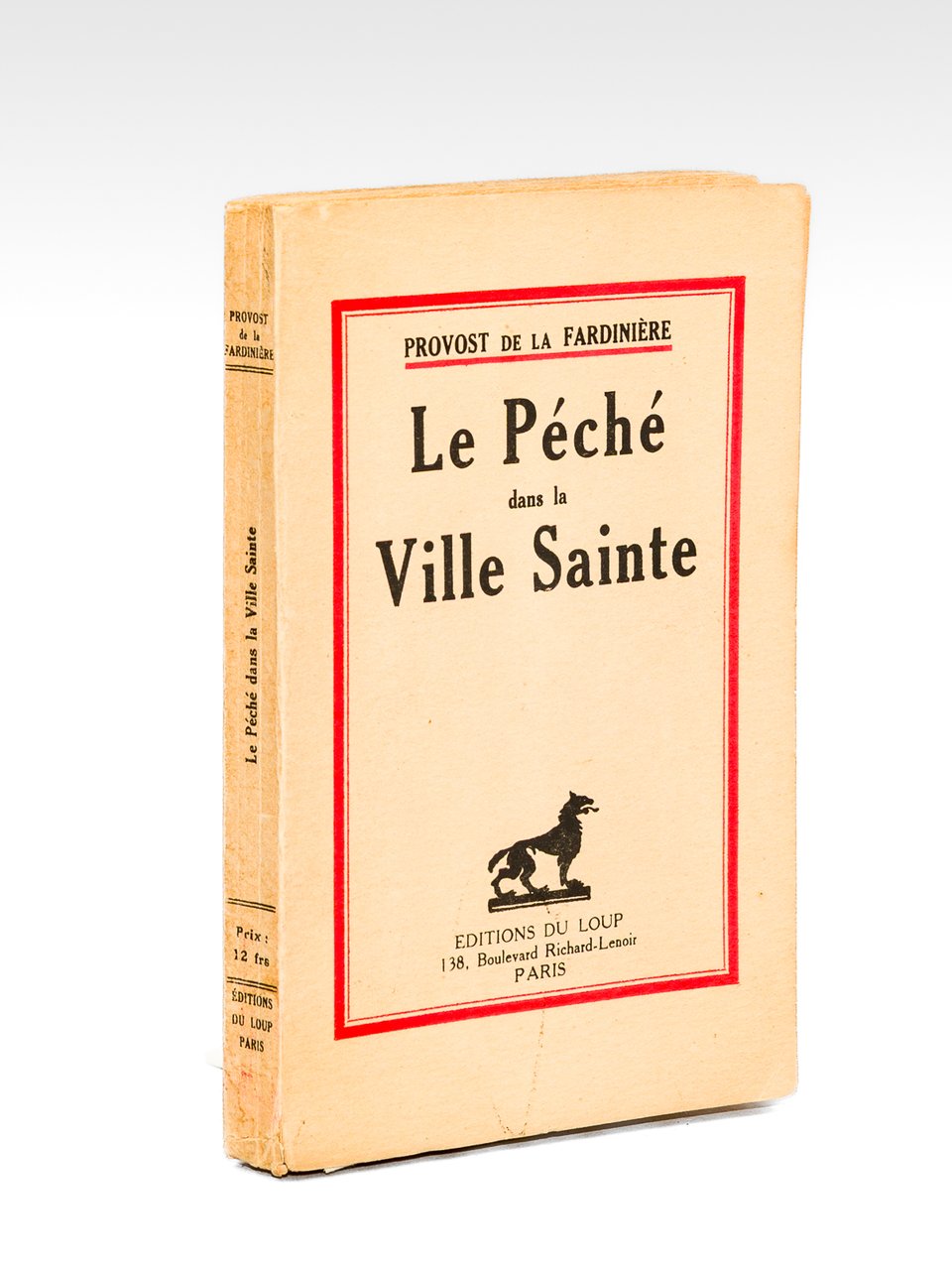 Le Péché dans la Ville Sainte [ édition originale, exemplaire … | Immagine principale