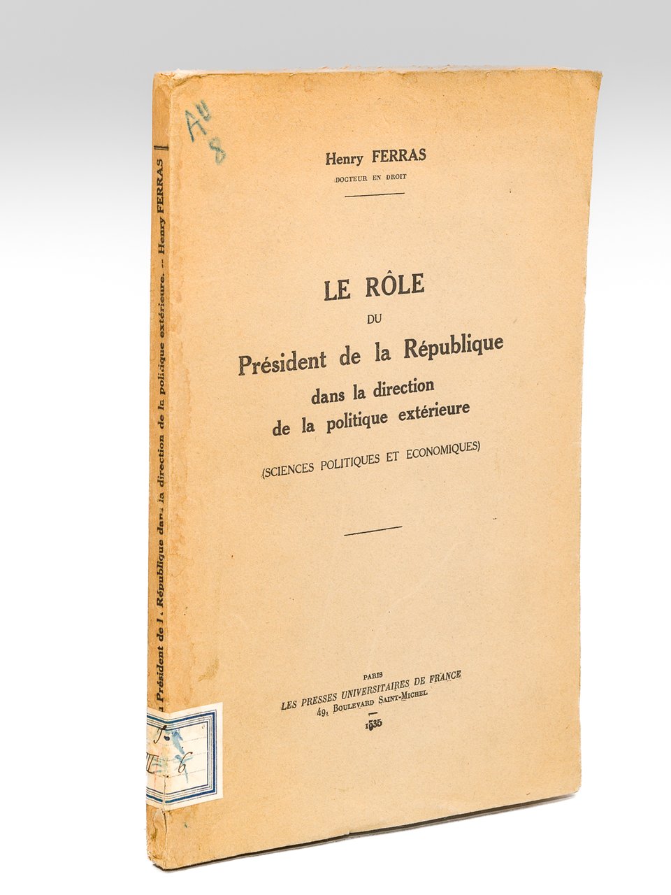 Le Rôle du Président de la République dans la direction …