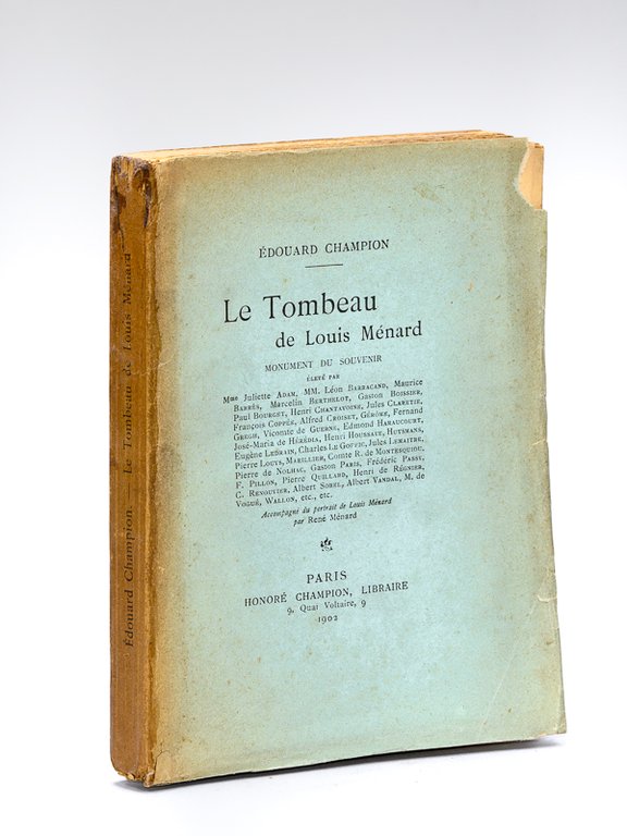 Le Tombeau de Louis Ménard [ Edition originale - Livre … | Immagine Gallery 2