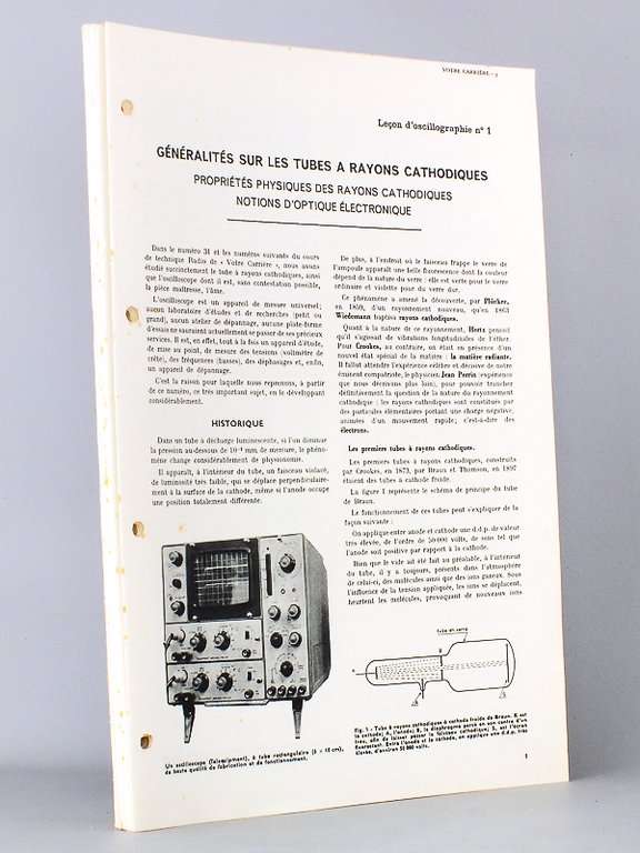 Leçons d'oscillographie - " Votre Carrière Radio et T.V. " …