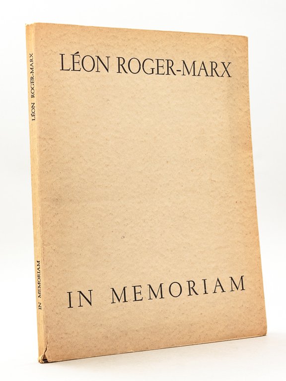 Léon Roger-Marx. Né le 25 novembre 1890, mort au champ …