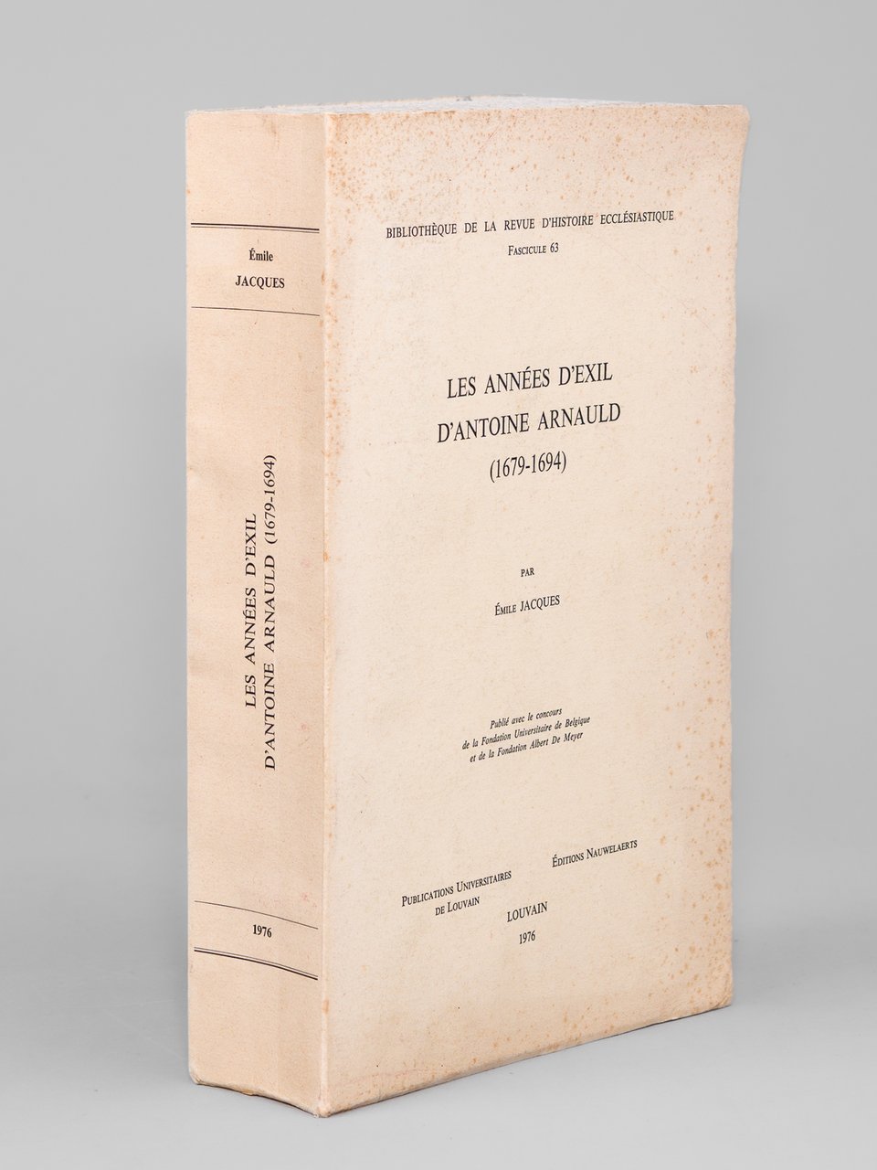 Les années d'exil d'Antoine Arnauld (1679-1694) | Immagine principale