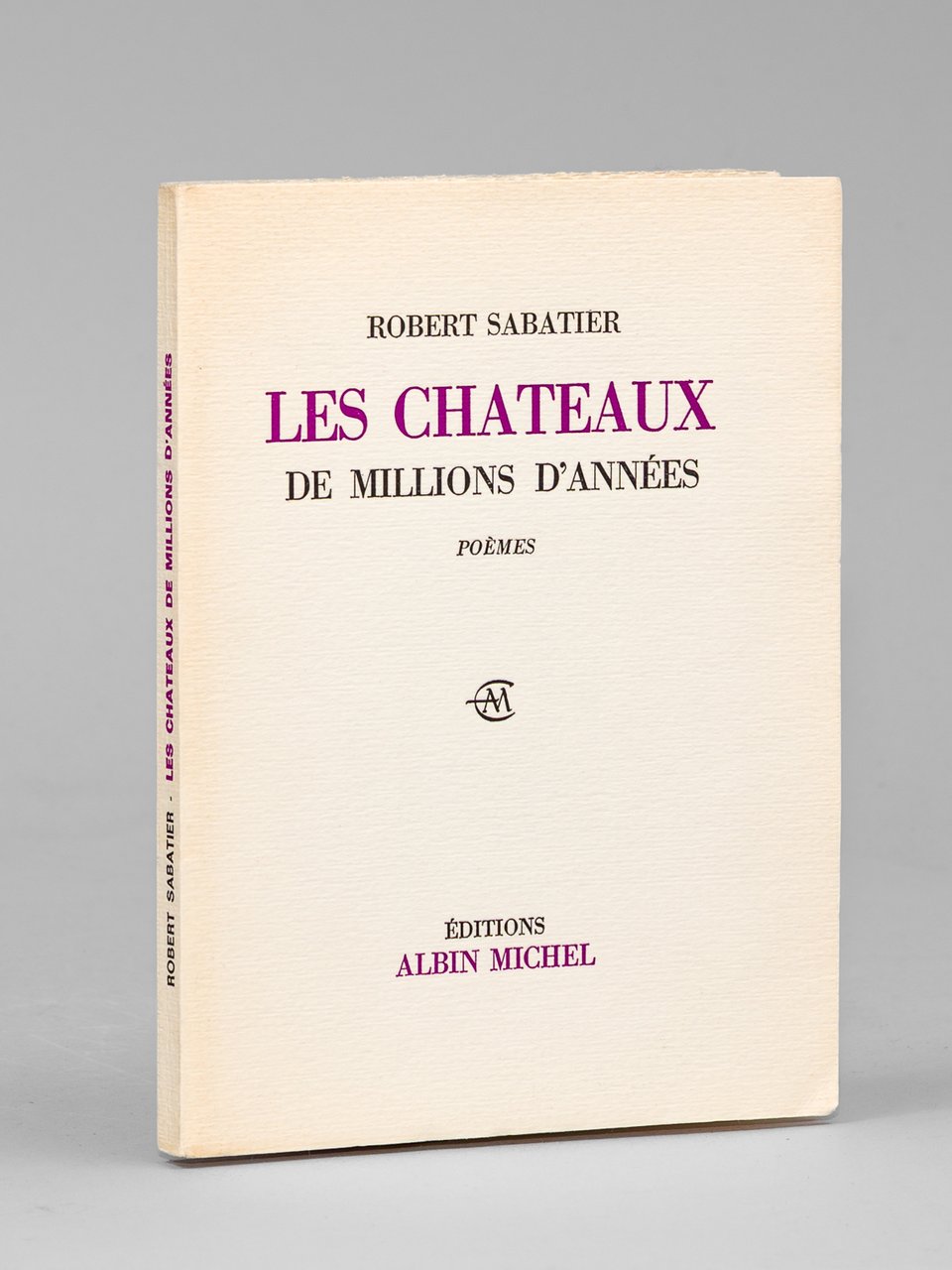Les Châteaux de millions d'années. Poèmes [ Edition originale - … | Immagine principale